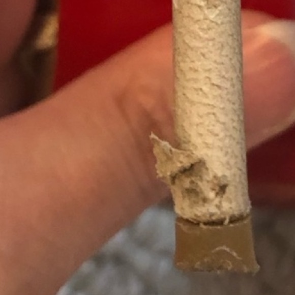 Christian Louboutin Gold Strappy Sandals Size 38 - Picture 6 of 9